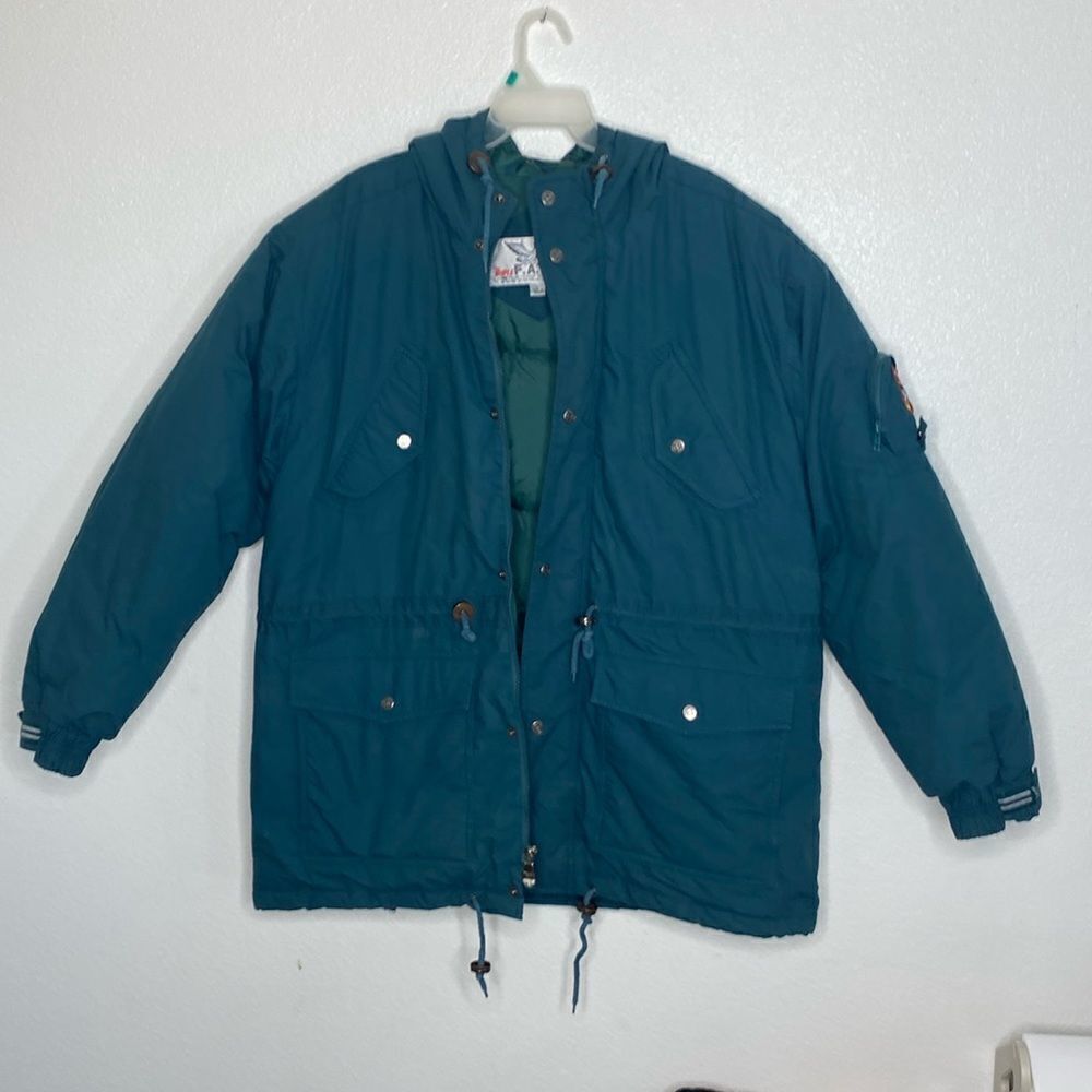 TRIPLE FAT GOOSE Men’s Hooded Puffer Jacket Size L